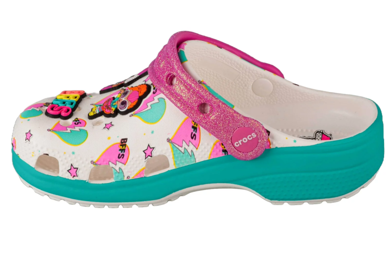 Crocs LOL Surprise BFF Girls Classic Clog 209466-100 Crocs LOL Surprise BFF Girls Classic Clog 209466-100