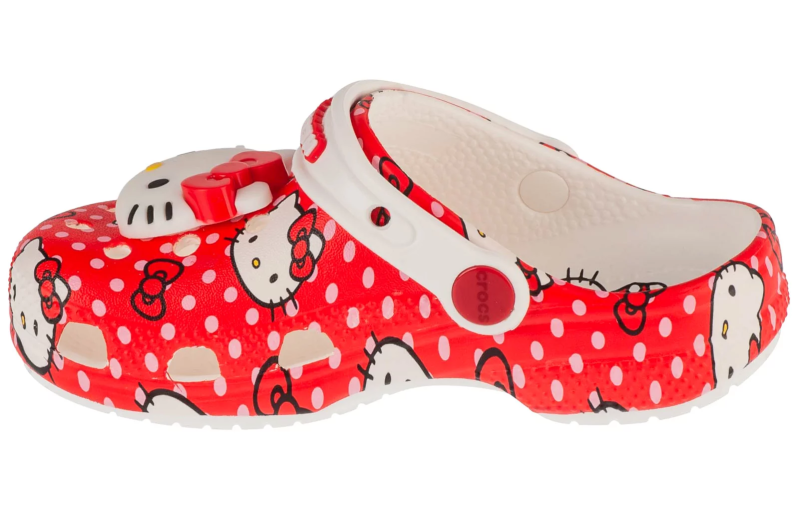 Crocs Classic Hello Kitty Red Clog K 210576-90H Crocs Classic Hello Kitty Red Clog K 210576-90H