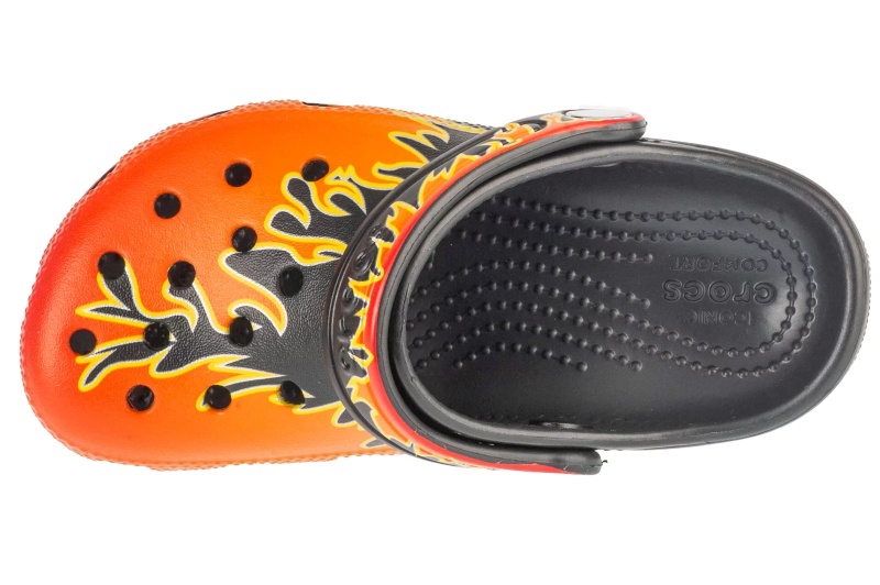 Crocs Classic Flames Clog Kids 210993-0C4 Crocs Classic Flames Clog Kids 210993-0C4