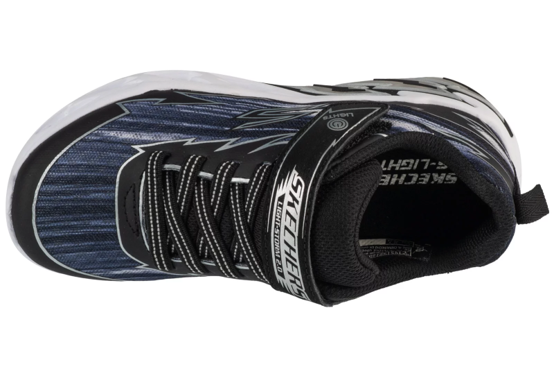 Skechers S-Lights: Light Storm 2.0 - Bolt Brights 400149L-BKGY Skechers S-Lights: Light Storm 2.0 - Bolt Brights 400149L-BKGY