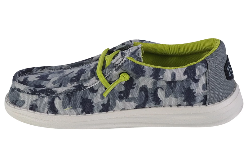 Hey Dude Wally Youth Camodino 40043-425 Hey Dude Wally Youth Camodino 40043-425