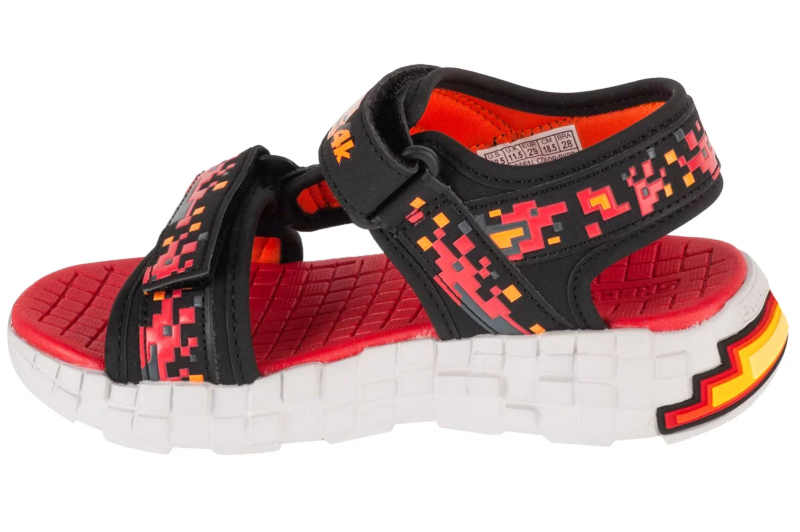 Skechers Mega-Splash 4K 402161L-BKRD Skechers Mega-Splash 4K 402161L-BKRD