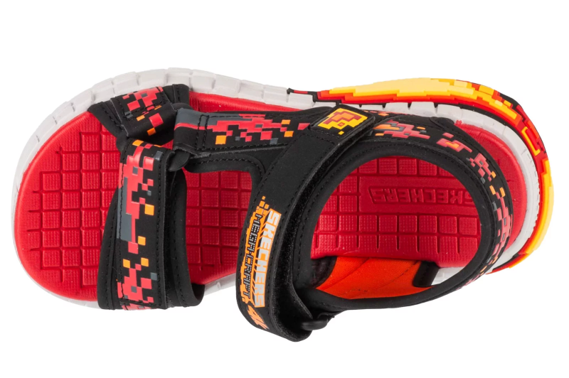 Skechers Mega-Splash 4K 402161L-BKRD Skechers Mega-Splash 4K 402161L-BKRD