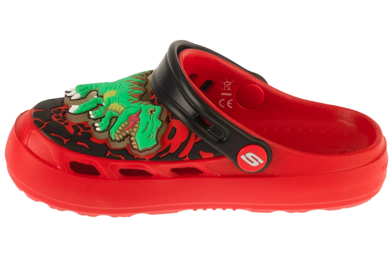 Skechers Foamies: Swifters - T-Rex-Brights 406712L-RED Skechers Foamies: Swifters - T-Rex-Brights 406712L-RED