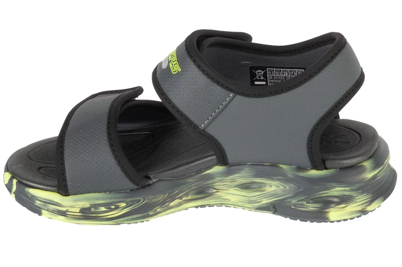 Skechers S-Lights: Sola Glow Sandal - Fusion Brights 407032L-CCBK Skechers S-Lights: Sola Glow Sandal - Fusion Brights 407032L-CCBK