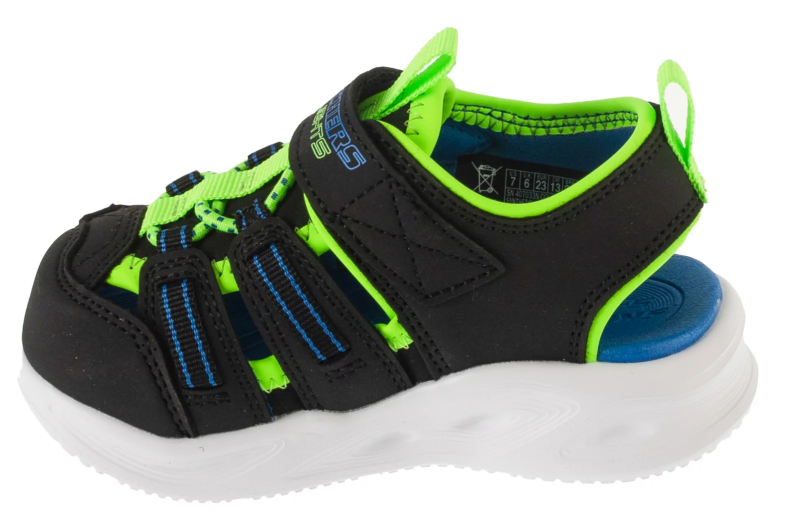Skechers S-Lights: Sola Glow Sandal - Hyper-Coast 407033N-BKLM Skechers S-Lights: Sola Glow Sandal - Hyper-Coast 407033N-BKLM