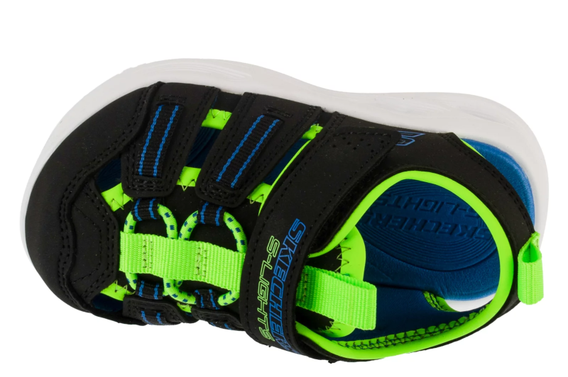 Skechers S-Lights: Sola Glow Sandal - Hyper-Coast 407033N-BKLM Skechers S-Lights: Sola Glow Sandal - Hyper-Coast 407033N-BKLM