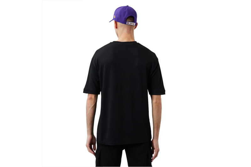 New Era NBA Los Angeles Lakers Script Mesh Tee 60284737 New Era NBA Los Angeles Lakers Script Mesh Tee 60284737