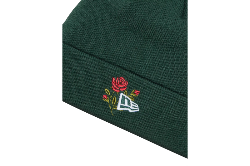 New Era Rose Icon Cuff Knit Beanie Hat 60580736 New Era Rose Icon Cuff Knit Beanie Hat 60580736