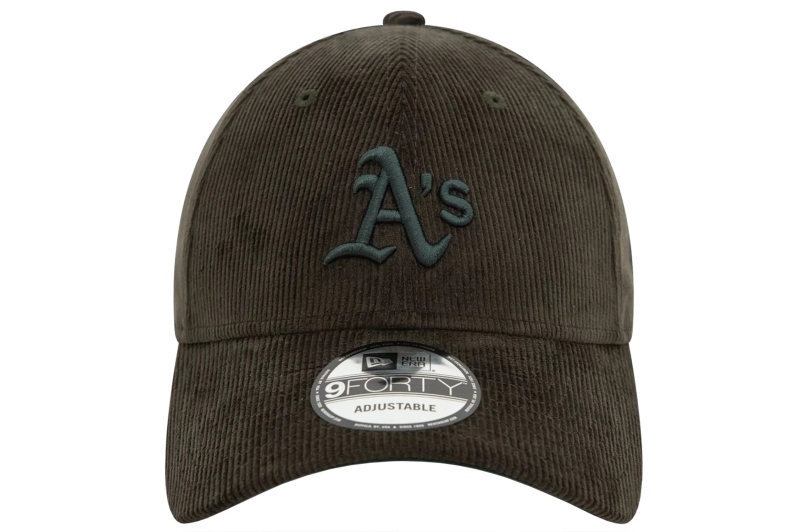 New Era 9FORTY Oakland Athletics MLB Cord Cap 60580821 New Era 9FORTY Oakland Athletics MLB Cord Cap 60580821