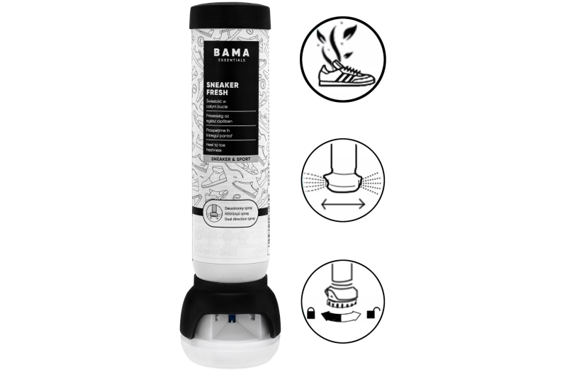 Bama Essentials Sneaker Fresh Antibacterial 100 ML A32A Bama Essentials Sneaker Fresh Antibacterial 100 ML A32A