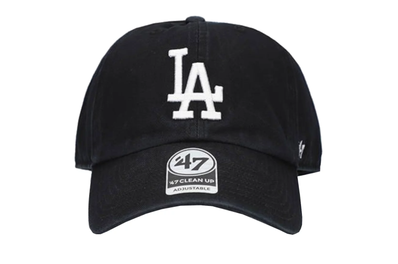 47 Brand MLB Los Angeles Dodgers 47 Clean Up Cap B-RGW12GWS-BKJ 47 Brand MLB Los Angeles Dodgers 47 Clean Up Cap B-RGW12GWS-BKJ