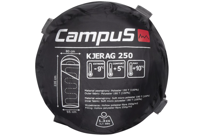 Campus Kjerag 250 Left Sleeping Bag CUL702123200 Campus Kjerag 250 Left Sleeping Bag CUL702123200