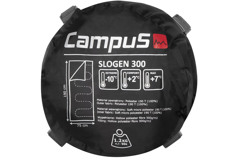 Campus Slogen 300 Right Sleeping Bag CUP701123404 Campus Slogen 300 Right Sleeping Bag CUP701123404