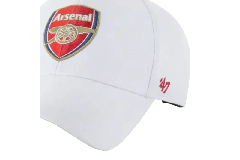 47 Brand Arsenal FC MVP Cap EPL-MVP30WBV-WH 47 Brand Arsenal FC MVP Cap EPL-MVP30WBV-WH