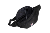 Fila Bissau Coated Canvas Double Zipper Waist Bag FBU0010-80009 Fila Bissau Coated Canvas Double Zipper Waist Bag FBU0010-80009