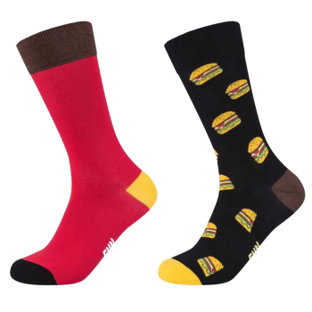 FUNSOCKS Motifs 2PPK Socks FU71113-3118 FUNSOCKS Motifs 2PPK Socks FU71113-3118