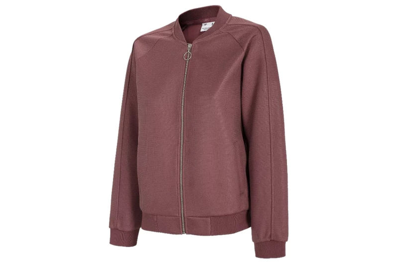 4F Women's Sweatshirt Zip H4L21-BLD021-60S 4F Women's Sweatshirt Zip H4L21-BLD021-60S