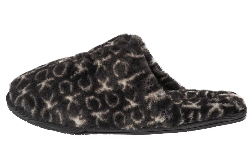 Calvin Klein Slipper Mule Fur Mono HW0HW00536-0GK Calvin Klein Slipper Mule Fur Mono HW0HW00536-0GK