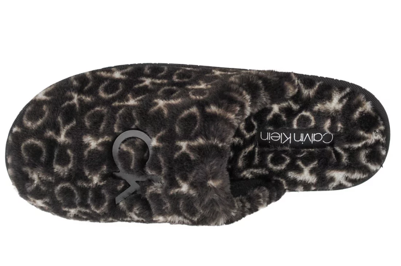 Calvin Klein Slipper Mule Fur Mono HW0HW00536-0GK Calvin Klein Slipper Mule Fur Mono HW0HW00536-0GK