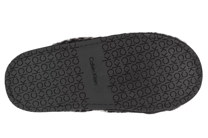 Calvin Klein Slipper Mule Fur Mono HW0HW00536-0GK Calvin Klein Slipper Mule Fur Mono HW0HW00536-0GK