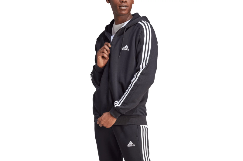 adidas Essentials Fleece 3-Stripes FZ Hoodie IB4029 adidas Essentials Fleece 3-Stripes FZ Hoodie IB4029