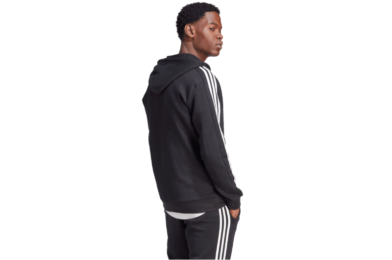 adidas Essentials Fleece 3-Stripes FZ Hoodie IB4029 adidas Essentials Fleece 3-Stripes FZ Hoodie IB4029