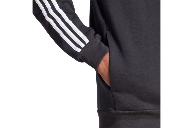 adidas Essentials Fleece 3-Stripes FZ Hoodie IB4029 adidas Essentials Fleece 3-Stripes FZ Hoodie IB4029