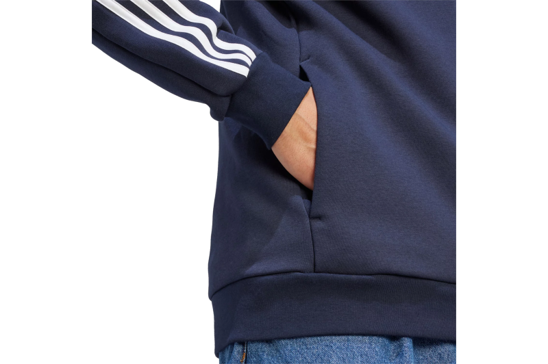 adidas Essentials Fleece 3-Stripes FZ Hoodie IJ6478 adidas Essentials Fleece 3-Stripes FZ Hoodie IJ6478