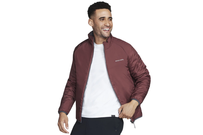 Skechers GO Shield Altitude Reversible Jacket JA139-BKCC Skechers GO Shield Altitude Reversible Jacket JA139-BKCC