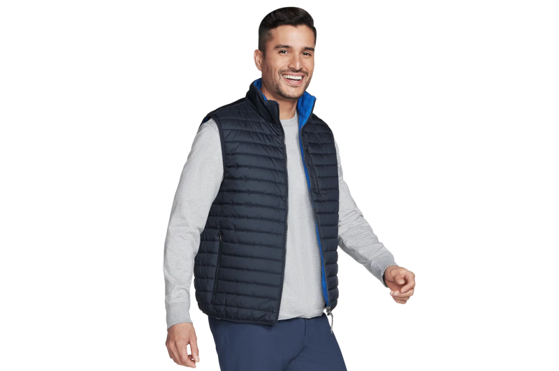 Skechers GO Shield Altitude Reversible Vest JA140-BLK Skechers GO Shield Altitude Reversible Vest JA140-BLK