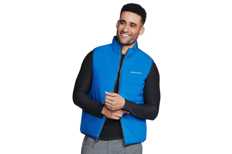 Skechers GO Shield Altitude Reversible Vest JA140-BLK Skechers GO Shield Altitude Reversible Vest JA140-BLK