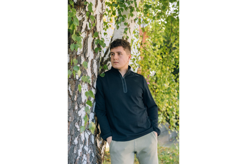 Skechers Skech-Knits Burst 1/4 Zip LT130-BLK Skechers Skech-Knits Burst 1/4 Zip LT130-BLK