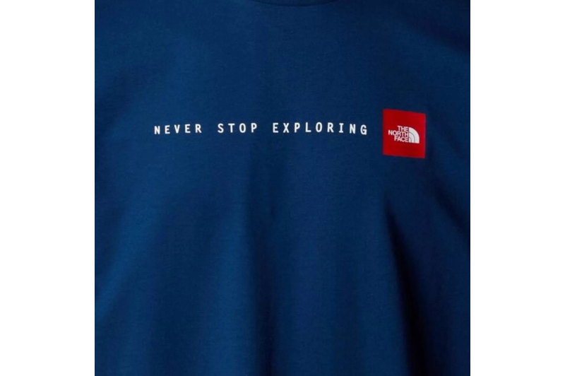 The North Face S/S Never Stop Exploring Tee NF0A87NSD1R The North Face S/S Never Stop Exploring Tee NF0A87NSD1R