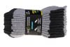Skechers Boys 6pk No Show Socks S108264-GRY Skechers Boys 6pk No Show Socks S108264-GRY
