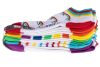 Skechers 6pk Girls No Terry S115376-MULT Skechers 6pk Girls No Terry S115376-MULT