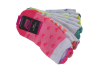 Skechers Girls 6pk3D Heart Low Cut S116502-MULT Skechers Girls 6pk3D Heart Low Cut S116502-MULT