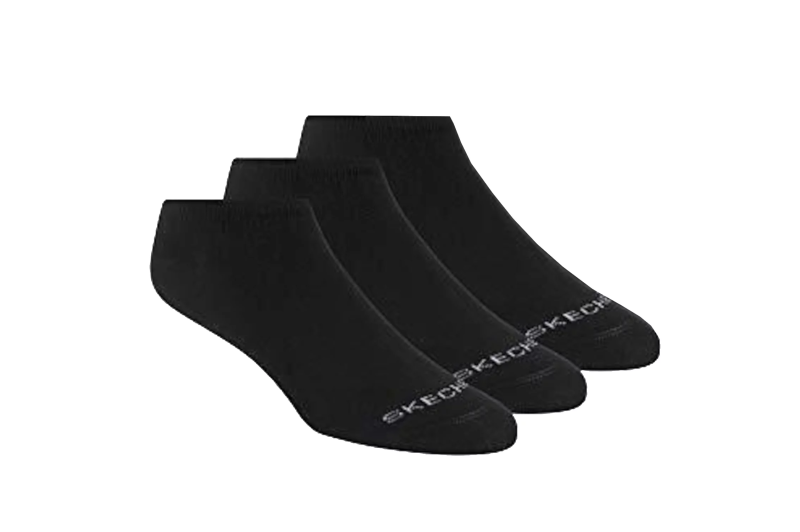 Skechers 6pk Womens Cotton Nshw Socks S116979-BLK Skechers 6pk Womens Cotton Nshw Socks S116979-BLK