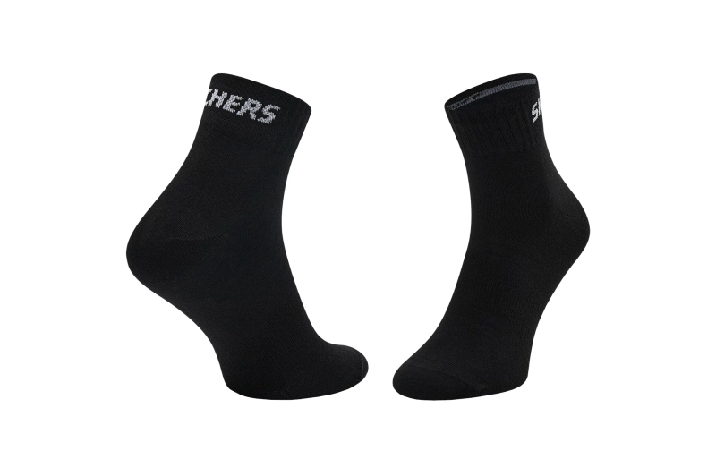 Skechers 3PPK Unisex Mesh Ventilation Quarter Socks SK42017-9999 Skechers 3PPK Unisex Mesh Ventilation Quarter Socks SK42017-9999