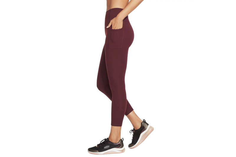 Skechers Go Walk High Waisted 7/8 Legging W03LG31B-PUR Skechers Go Walk High Waisted 7/8 Legging W03LG31B-PUR