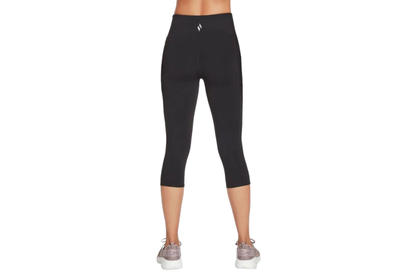 Skechers Go Walk High Waisted Capri Short W2CP2-BLK Skechers Go Walk High Waisted Capri Short W2CP2-BLK