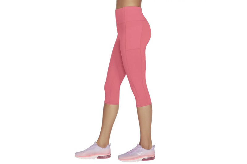Skechers Go Walk High Waisted Capri Short W2CP2-RDBL Skechers Go Walk High Waisted Capri Short W2CP2-RDBL