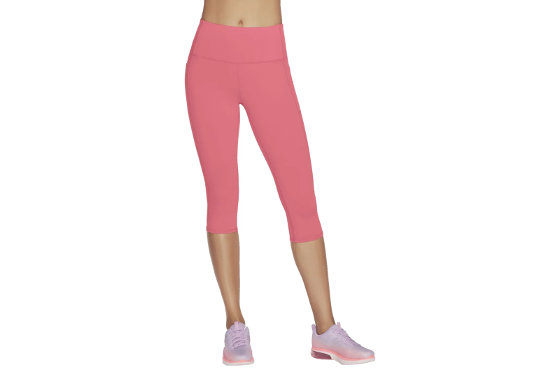 Skechers Go Walk High Waisted Capri Short W2CP2-RDBL Skechers Go Walk High Waisted Capri Short W2CP2-RDBL