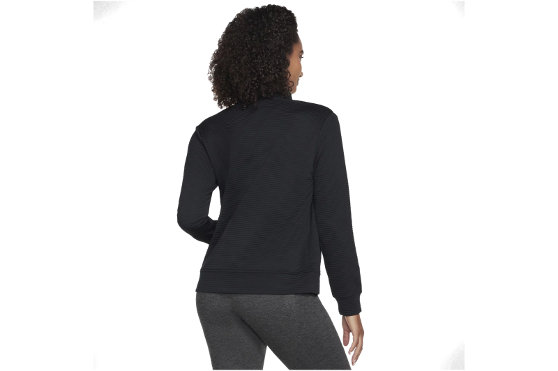Skechers Go Walk Everywhere Full Zip Hoodless W3JA261-BLK Skechers Go Walk Everywhere Full Zip Hoodless W3JA261-BLK