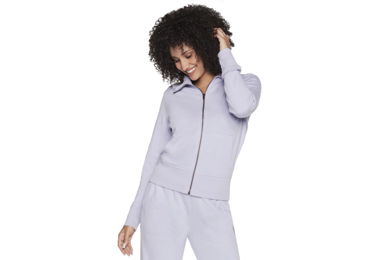 Skechers The Hoodless Hoodie Diamond Jacket W3JA262-LVLP Skechers The Hoodless Hoodie Diamond Jacket W3JA262-LVLP