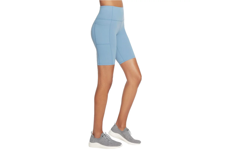 Skechers Go Walk High Waisted Bike Short W3SH53-BLGY Skechers Go Walk High Waisted Bike Short W3SH53-BLGY