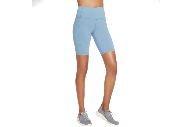 Skechers Go Walk High Waisted Bike Short W3SH53-BLGY Skechers Go Walk High Waisted Bike Short W3SH53-BLGY