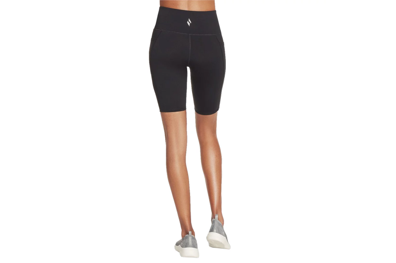 Skechers Go Walk High Waisted Bike Short W3SH53-BLK Skechers Go Walk High Waisted Bike Short W3SH53-BLK