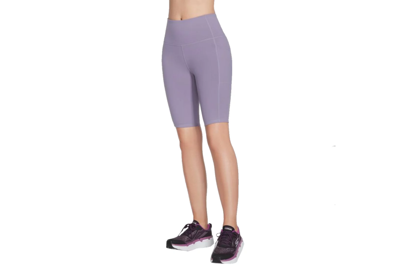 Skechers Go Walk High Waisted Bike Short W3SH53-GYPR Skechers Go Walk High Waisted Bike Short W3SH53-GYPR
