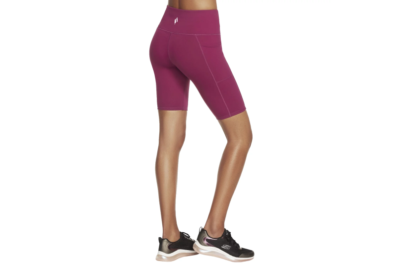 Skechers Go Walk High Waisted Bike Short W3SH53-MAG Skechers Go Walk High Waisted Bike Short W3SH53-MAG